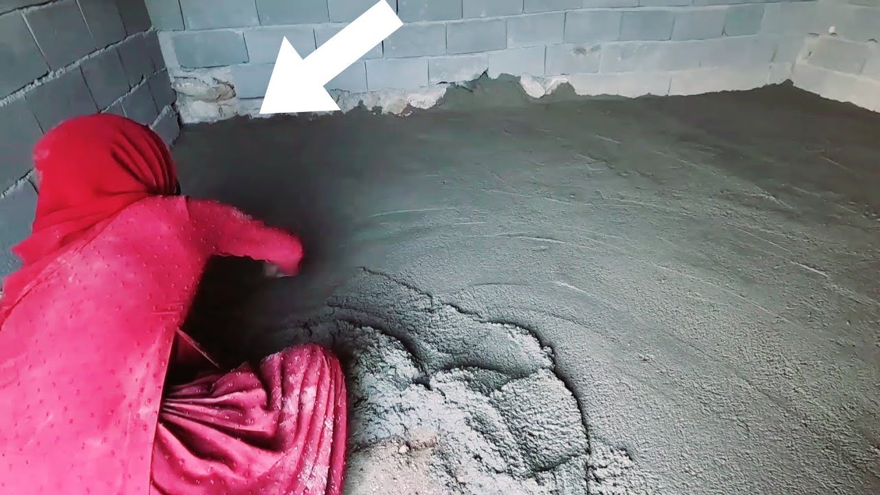 "Step-by-Step Cement Flooring in Zahra's New Farmhouse!" - YouTube