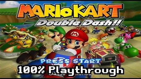Mario Kart: Double Dash!! 100% Playthrough (No Commentary/Gameplay)