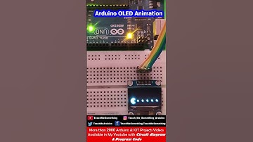Arduino UNO 128x64 OLED Animations