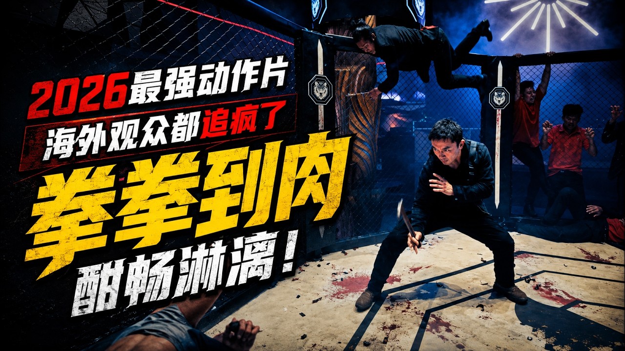 【越哥】2026最强犯罪动作片,海外观众都追疯了,拳拳到肉酣畅淋漓!《火遮眼》 狂怒 / The Furious 縮圖