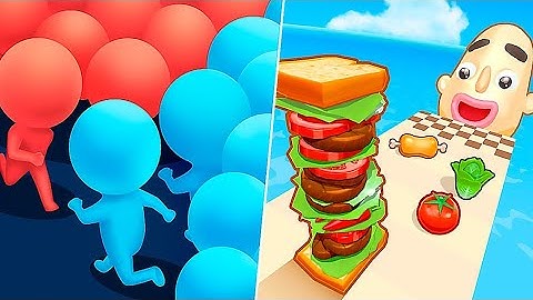 Count Master | Sandwich Runner - All Level Gameplay Android,iOS - NEW GIGA APK UPDATE