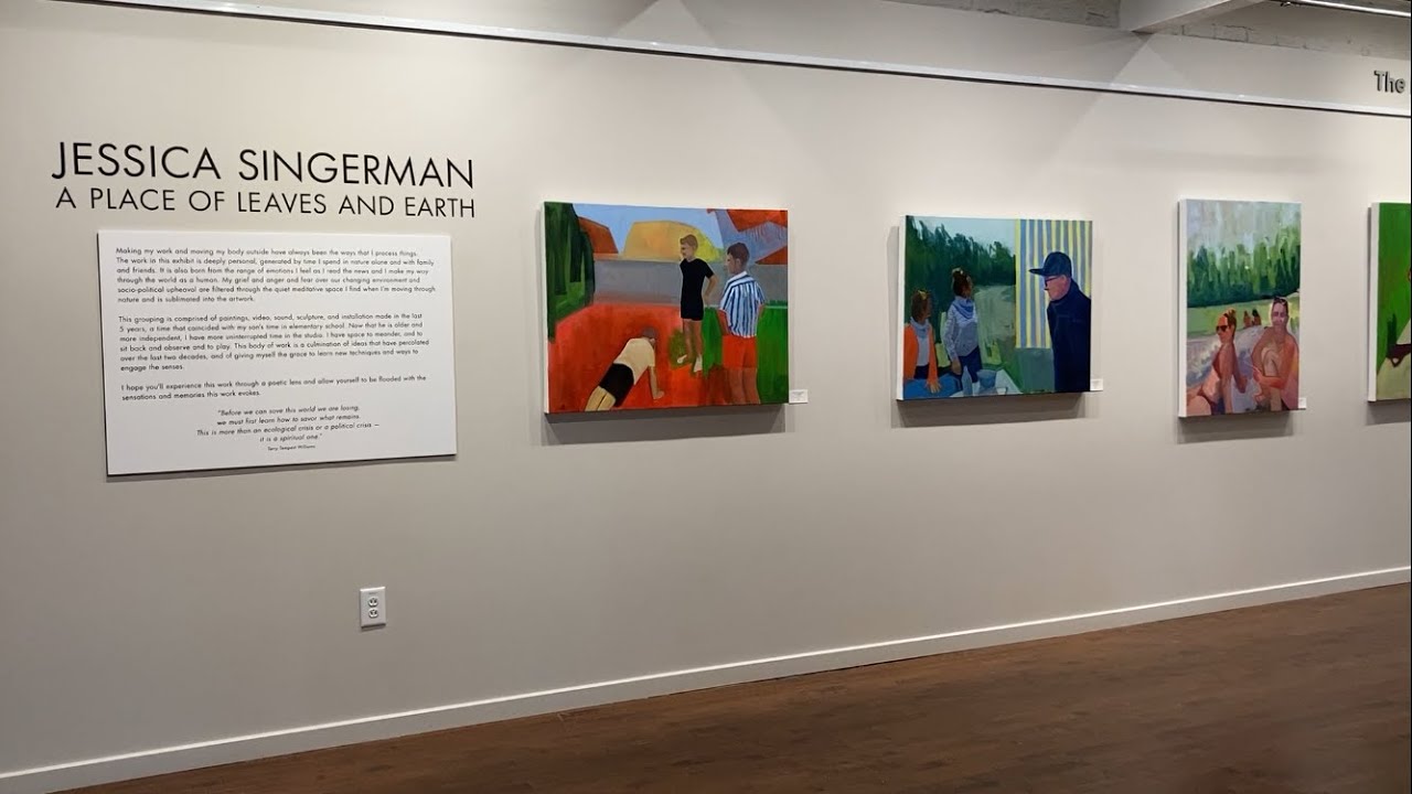 Art Exhibit Tour at The Art Gallery at Congdon Yards - YouTube