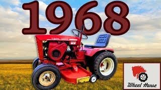 56 YEAR OLD TRACTOR: 1968 Wheel Horse Commando 8