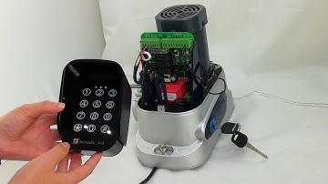 wireless keypad work with gate opener  (learning program)