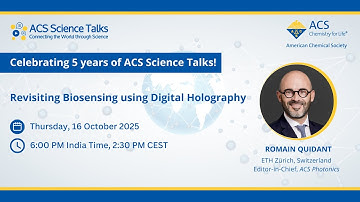 Science Talks Lecture 183: Revisiting Biosensing using Digital Holography
