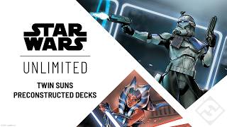Star Wars: Unlimited – Twin Suns Preconstructed Gameplay