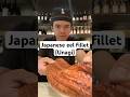 Japanese eel fillet(Unagi)#Japaneseeel #unagi #sushi