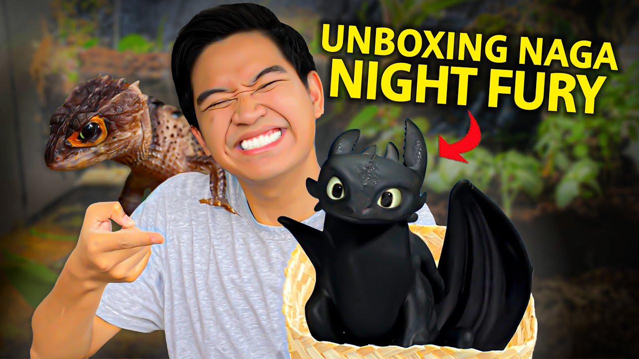 UNBOXING NAGA NIGHT FURY DUNIA NYATA! ASLI INDONESIA!