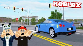 Trafik Kurallarına Uyarak Oynuyoruz!!  Panda ile Roblox Emergency Response: Liberty County