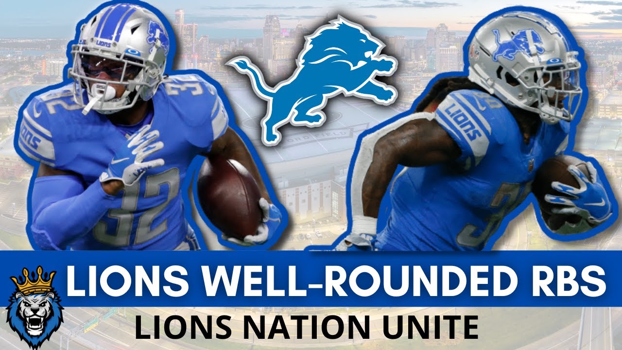Detroit Lions RBs Are WellRounded Ft. D’Andre Swift, Jamaal Williams