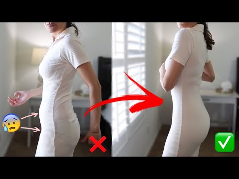 FASHION HACKS TO LOOK SLIMMER AND SLENDER in 5 seconds SHAPEWEAR | The Allure Edition