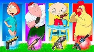 The *RANDOM* FAMILY GUY BOSS Challenge in Fortnite! #fortnite