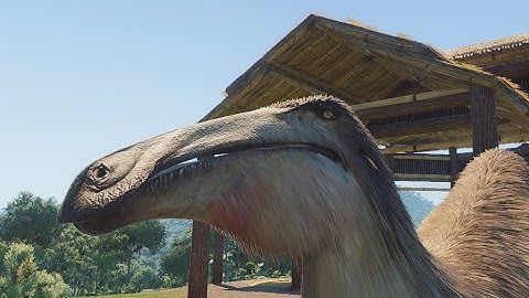 Day 214 of adding a Deinocheirus to this park until they
