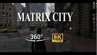 360° VR Unreal Engine 5 Matrix Awakens City Sample 8K Video