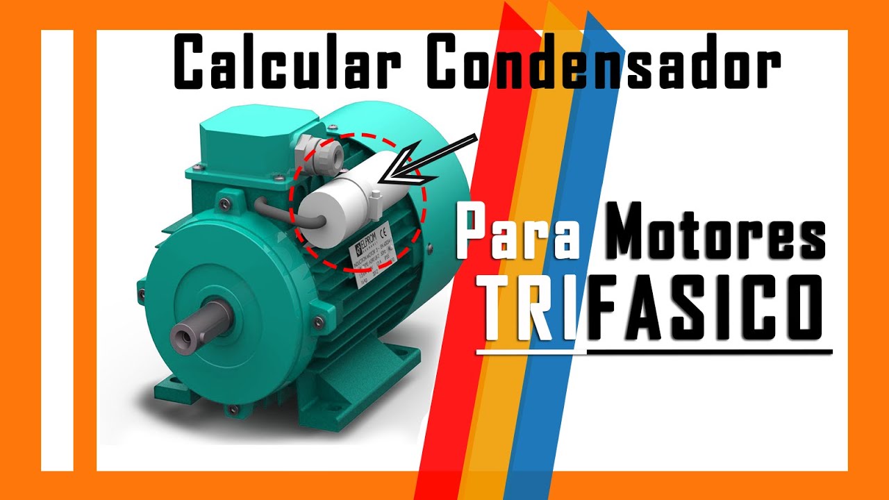Como Calcular Fácilmente EL CONDENSADOR Para Un Motor Trifásico Conectado A Red Monofásico