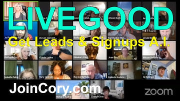 LIVEGOOD: How To Get Leads & Signups Training Using NowSite AI