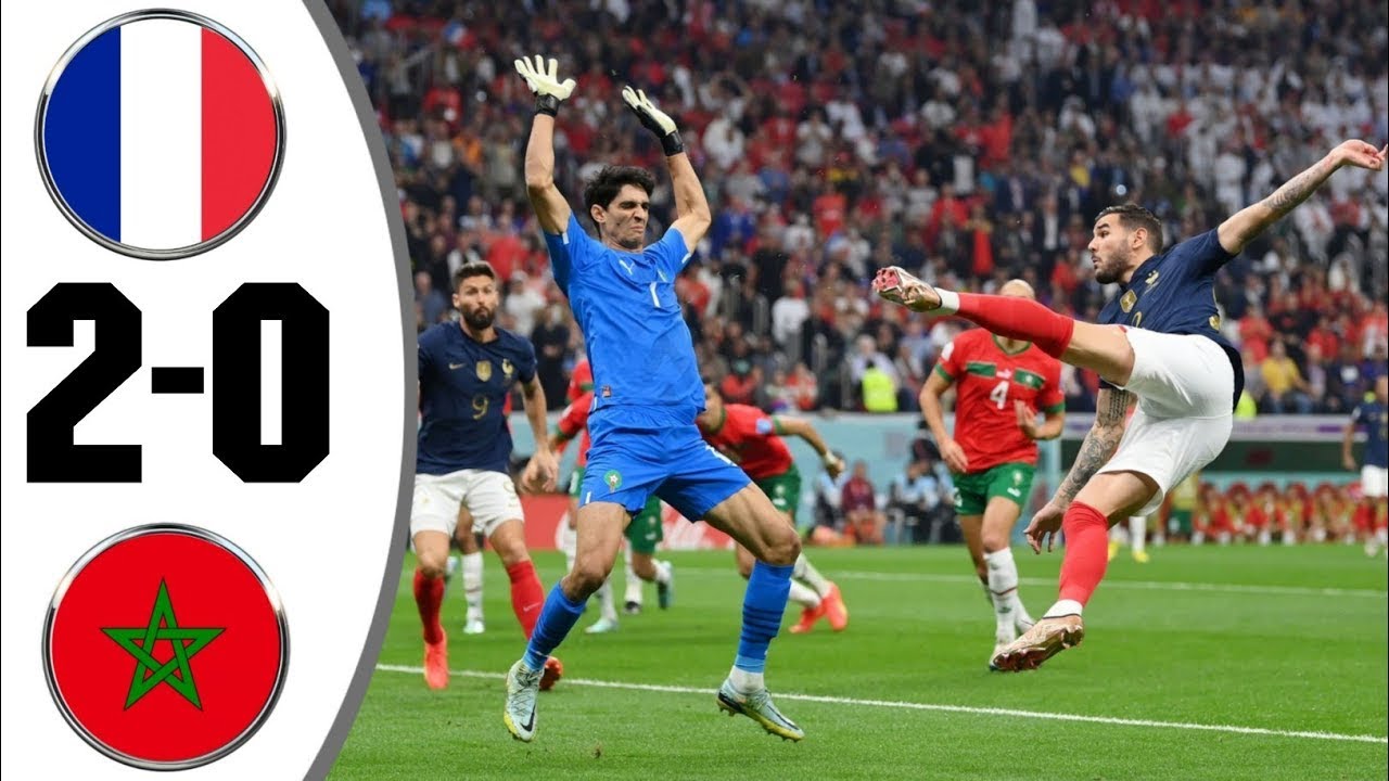 ФРАНЦИЯ 2-0 МАРОККО ОБЗОР МАТЧА И ВСЕ ГОЛЫ! ШИКАРНЫЙ ГОЛ ФРАНЦУЗОВ ...