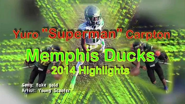#1 Athlete/ Class of 2020 Yuro "Superman" Carpton Memphis Ducks