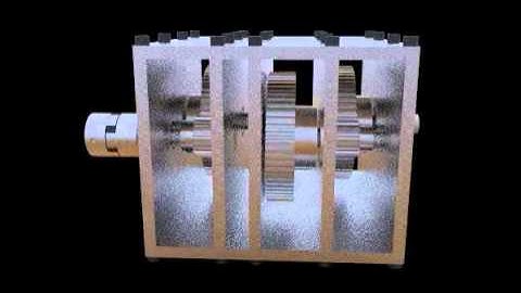 Gear Reducer Animation