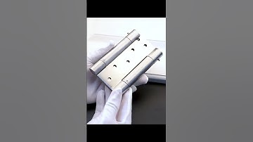 Swinging door hinges that open in both directions and close automatically