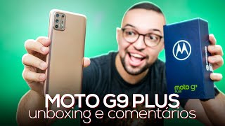 Matheus Kise Vídeos MOTO G9 PLUS | o MAIOR AVANÇO da MOTOROLA! unboxing e comentários!