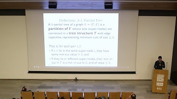 Ohad Trabelsi (Weizmann):New Algorithms and Lower Bounds for All-Pairs Max-Flow in Undirected Graphs