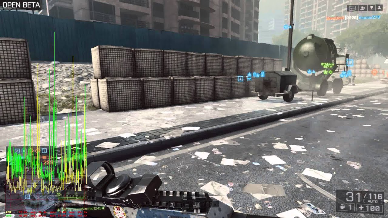 BF4 Beta: FPS Drops and Stutter