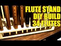 Flute Stand DIY Build - 34 Flutes