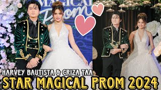 STAR MAGICAL PROM 2024 | HARVEY BAUTISTA \& CRIZA TAA MALA MODERN PRINCE \& PRINCESS! 👑 NAKAKAKILIG!