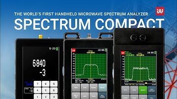 Spectrum Compact - Powerful Handheld Spectrum Analyzer for Professionals | from 10 MHz to 87 GHz