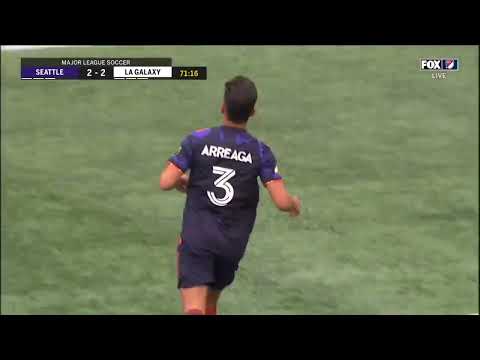 Gol de XAVIER ARREAGA || Seattle Sounders Vs LA Galaxy (3-2)