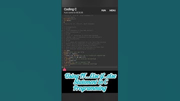 IF...Else IF...Else Conditional Statement in C-Programming With Syntax & Example #ifelsestatement