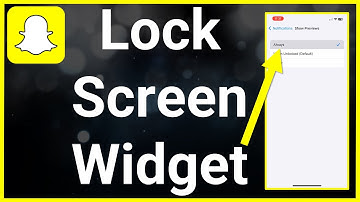 How To Add Snapchat Widget To iPhone Lock Screen