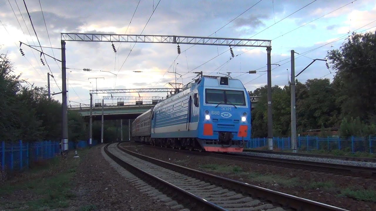 Поезд 169. Эп1м-688. Эп1м599 Москва Адлер. Поезд 688.