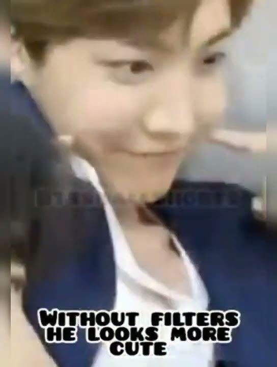 Hobi Doesn't Need Any Filter #shorts #jhope #hoseok #bts