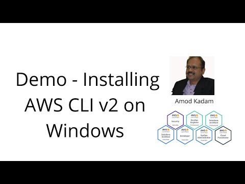 Installing AWS CLI version 2 on Windows