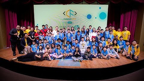 CodeFest 2019 - Singapore’s First Overnight Hackathon Designed for Kids