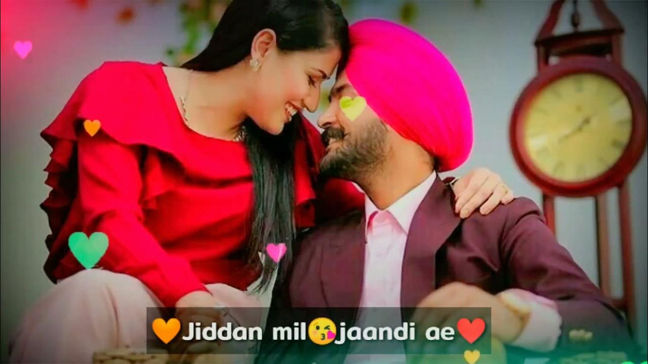 Punjabi love romantic status cute couple Punjabi status anniversary