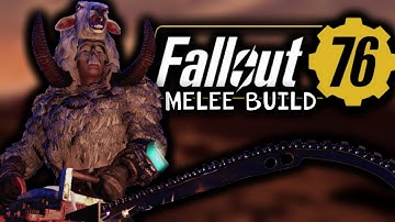Fallout 76 Builds - The Queen Killer 1.0 - OP Bloodied Unarmed Brawler Build - [Min-Maxed Damage]