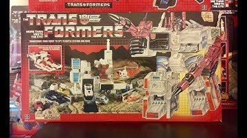 TRANSFORMERS G1 AUTOBOT METROPLEX UNBOXING TOY REVIEW