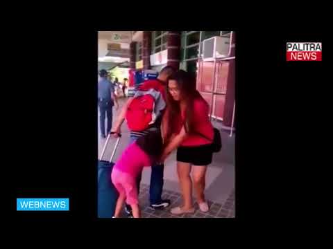 პატარა გოგონას მამასთან განშორება არ სურს