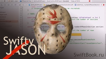 Принимаем данные в формате JSON и обрабатываем их при помощи библиотеки SwiftyJSON