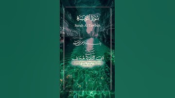 سورة التوبة #tiktok #instagram #دويتو #trend