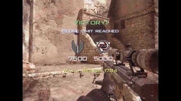 MW3 No scope GWK