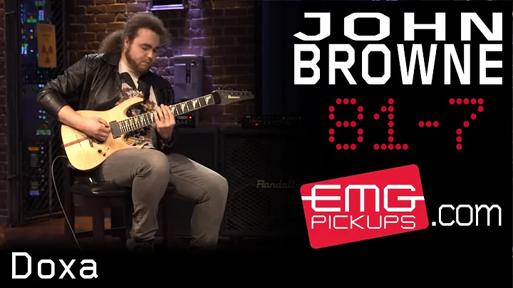 John Browne of Monuments Performs "Doxa" for EMGtv