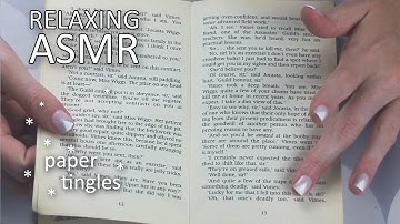 ASMR Reading part 1 of great book (🎧 soft spoken, paper sounds)