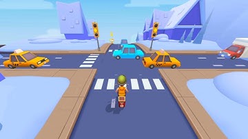 Paper Boy Race Android/iOS Gameplay | Paper Boy Race Mobile Gameplay All Levels |