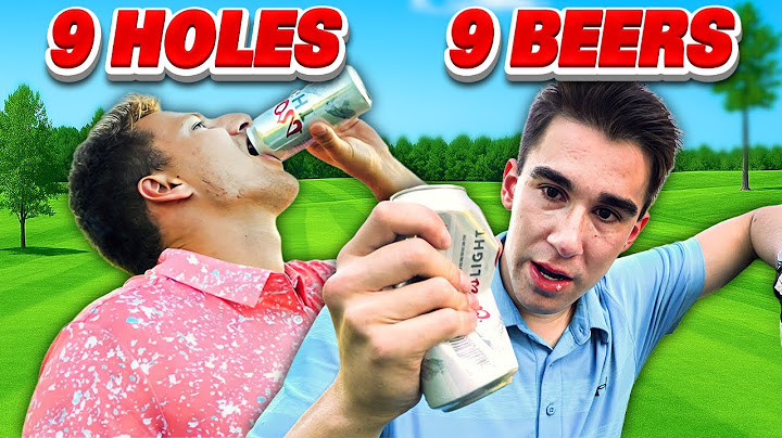9 Beers in 9 Holes Golf Challenge!
