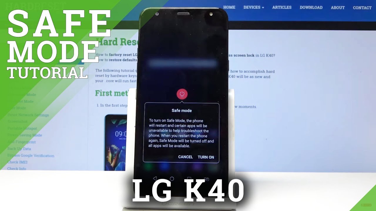 Sicherer Modus Lg K40 Mehr Anzeigen Hardreset Info