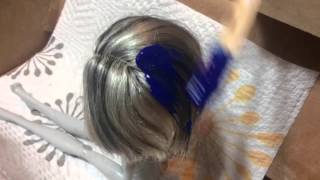 How to dye your dolls hair(washable)